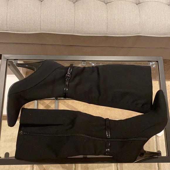 Nine West black heel boots - Picture 3 of 4